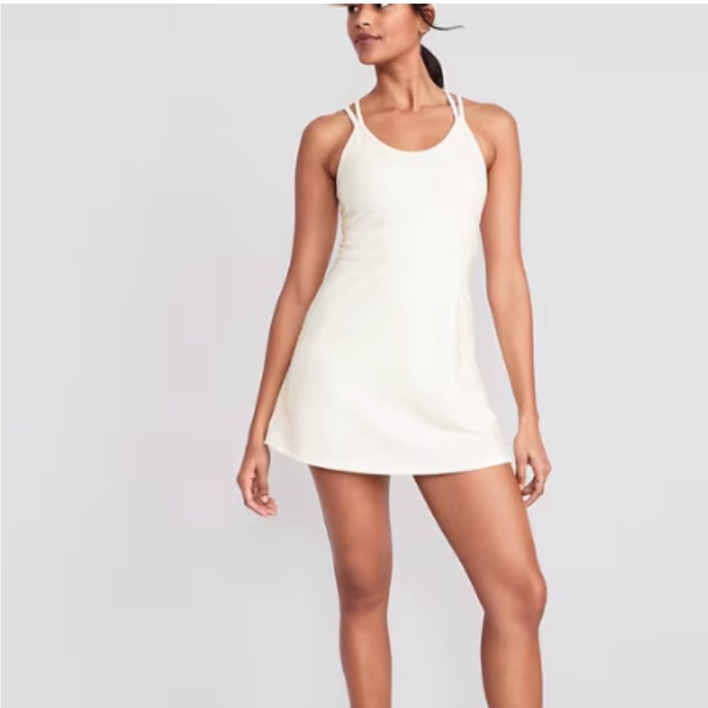 PowerChill Sleeveless Strappy Shelf-Bra Dress for Women